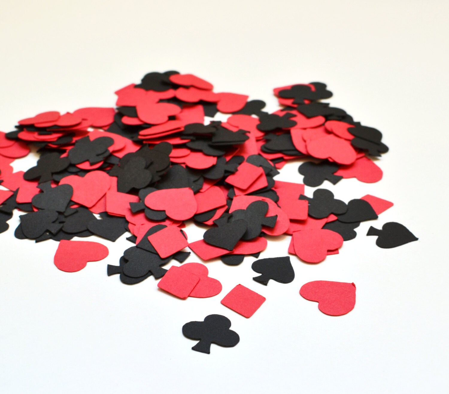 Poker Confetti Game Night Poker Night Playing Card Confetti Heart Confetti Spade Confetti Diamond Confetti Club Confetti