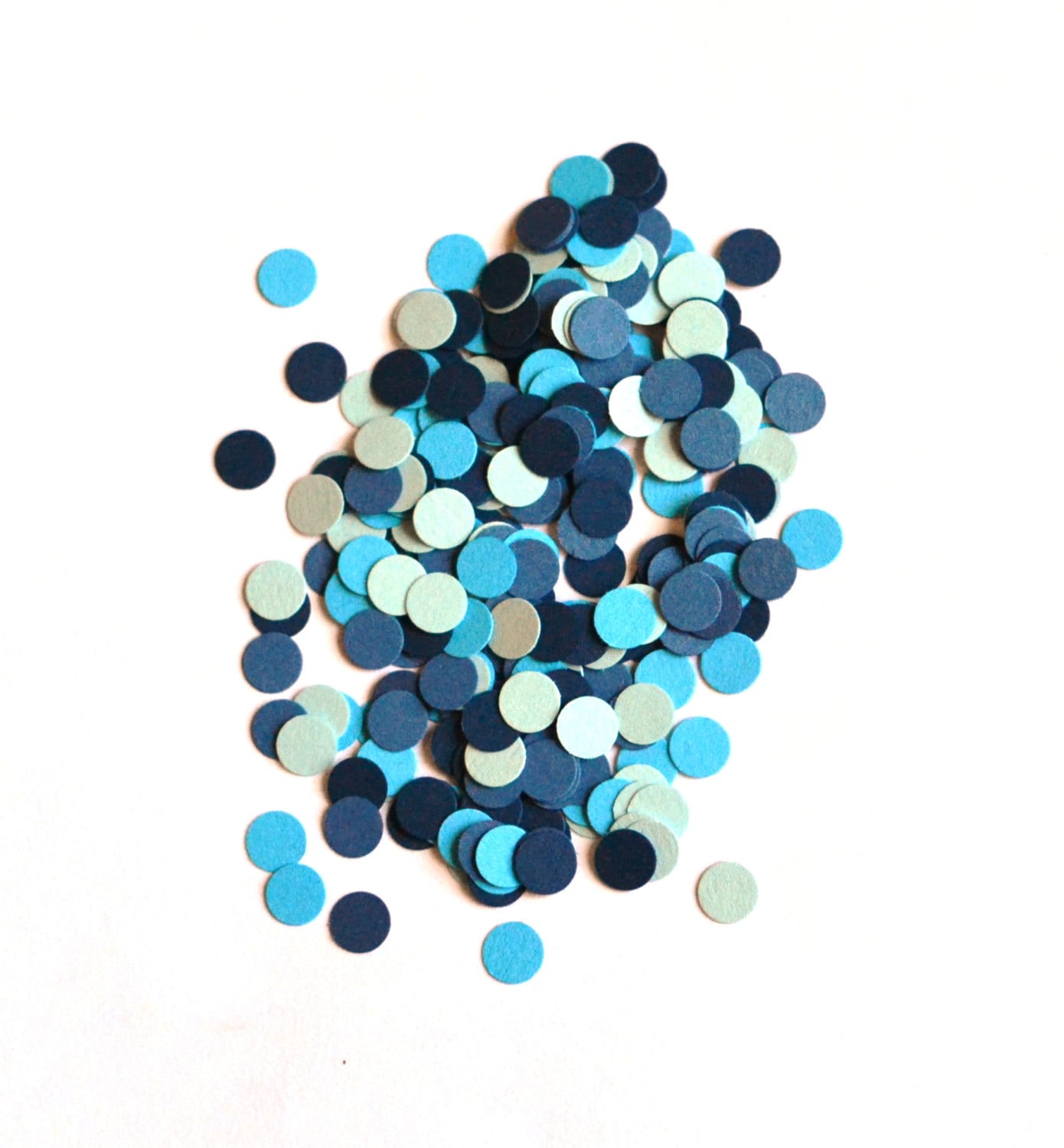 Small Blue Confetti Party Confetti Blue Confetti | Etsy