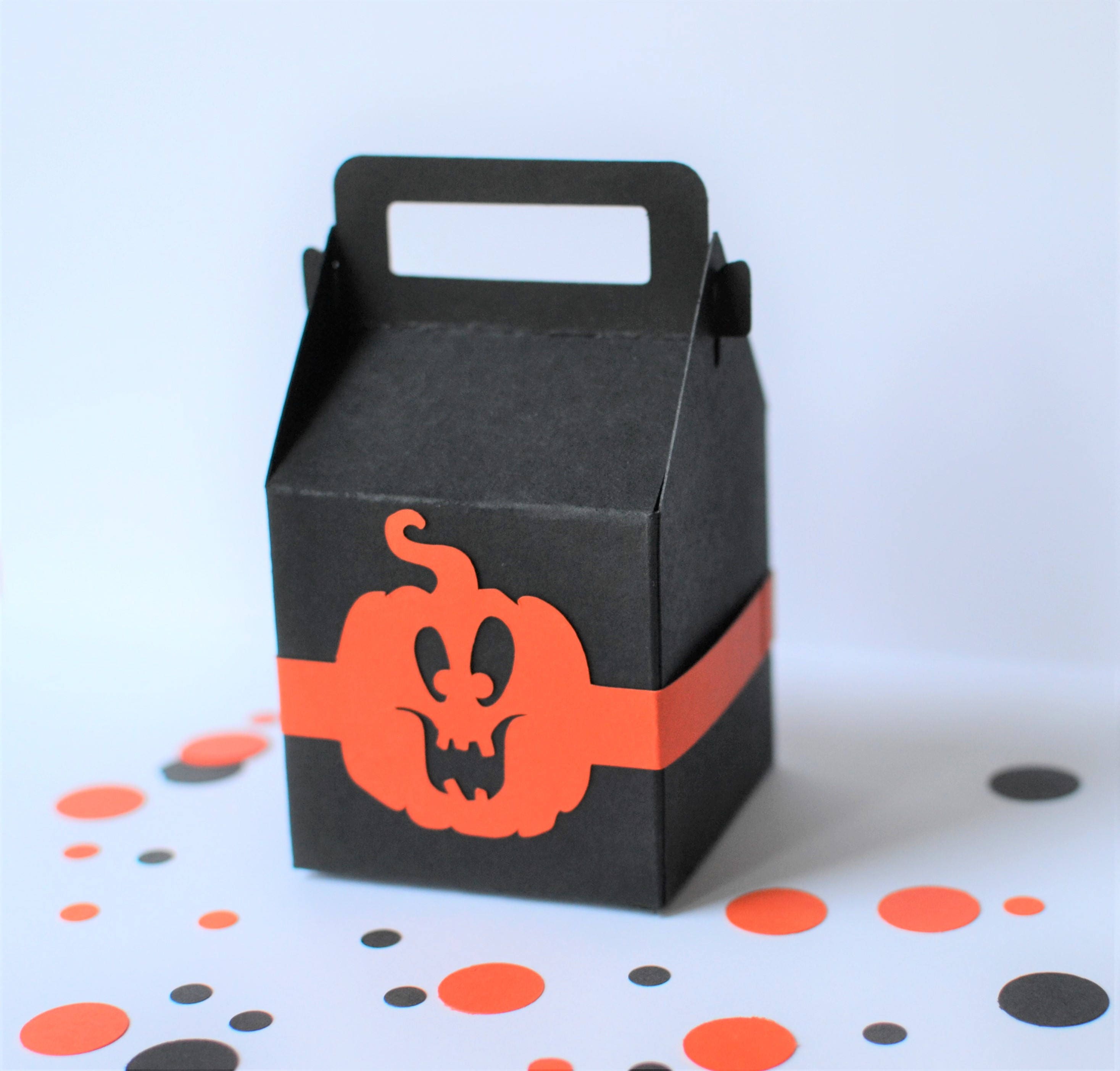 Halloween Gift Box Halloween Treat Box Halloween Favor Box Etsy