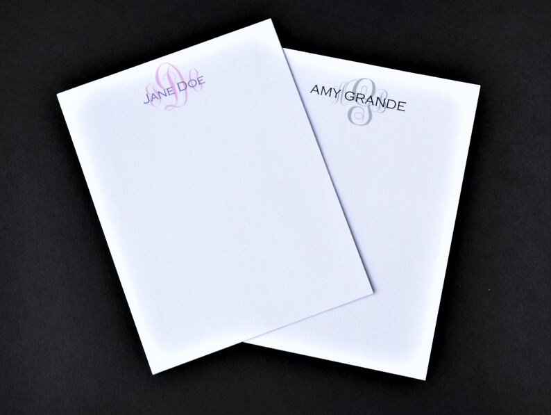 Teacher Gift Custom Notepads Personalized Notepads Monogram Notepads Personalized To Do Lists Teacher Notepad Custom To Do Lists