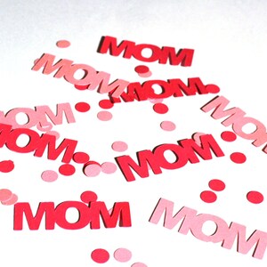 Mother's Day Confetti (Any Color) - Mom Confetti - Mother's Day Decor - Mom's Day