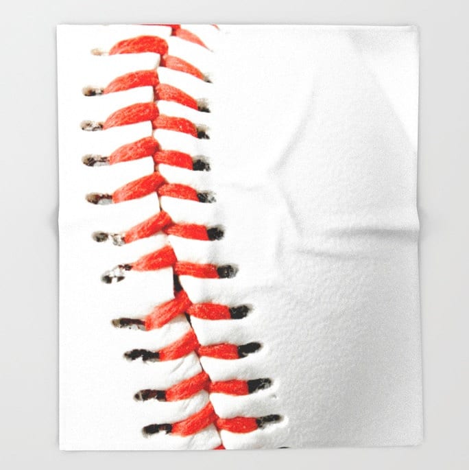 Baseball Blanket-Fleece Throw Blanket-Sherpa Blanket ...