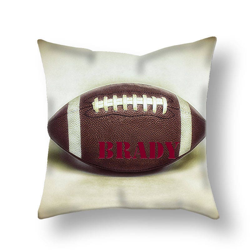 Football Pillow CoverCustom Pillow CoverSofa Pillow Etsy