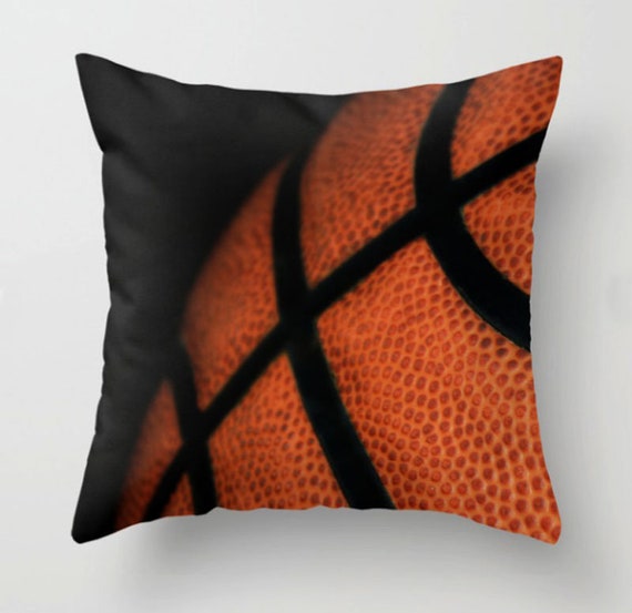 basketball throw pillow