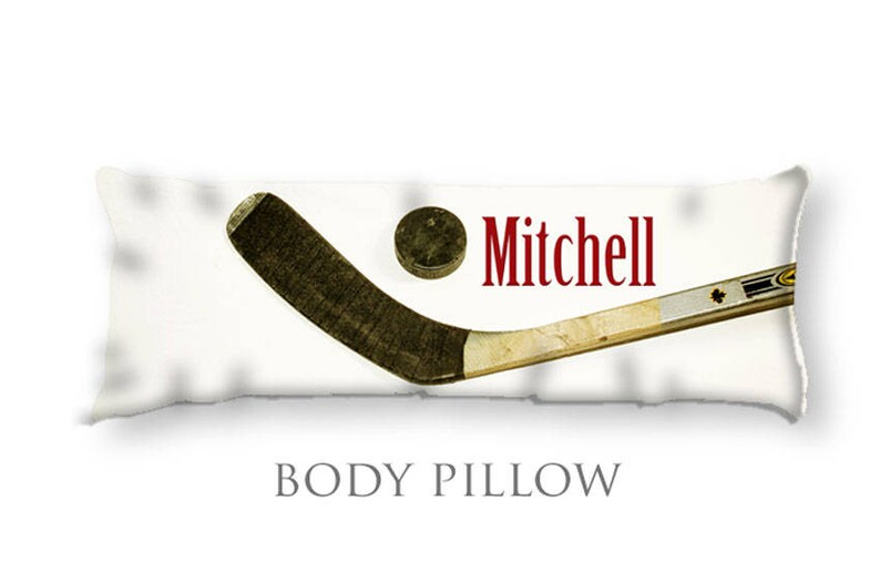 Hockey Body Pillow Hockey Bed Pillow Body Pillow Cover Large Etsy