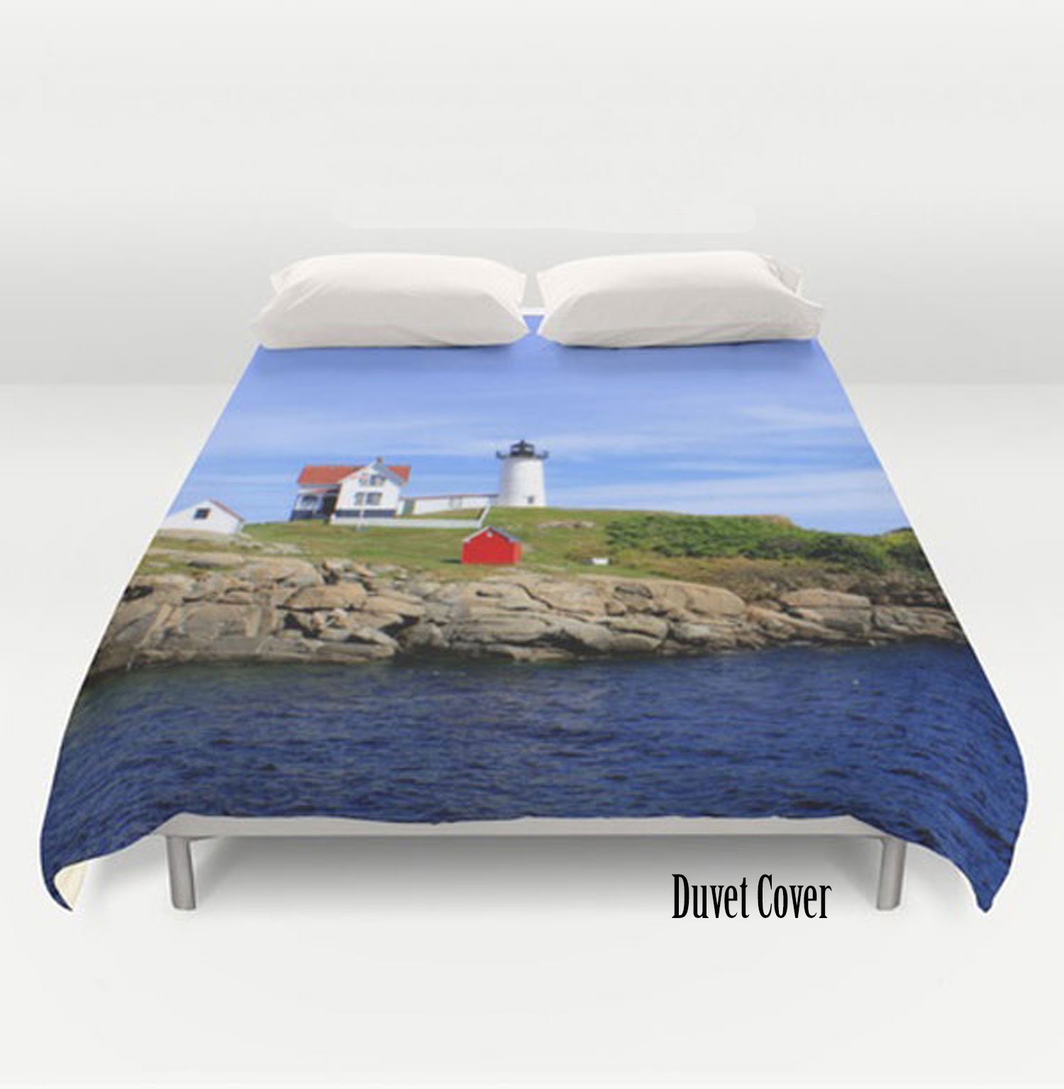 Lighthouse Duvet Cover Maine, Lighthouse Twin Bedding