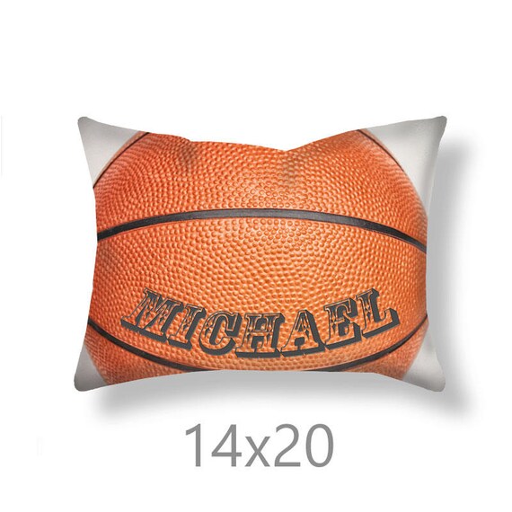 Customized Basketball Pillow CoverPersonalized Pillow Etsy
