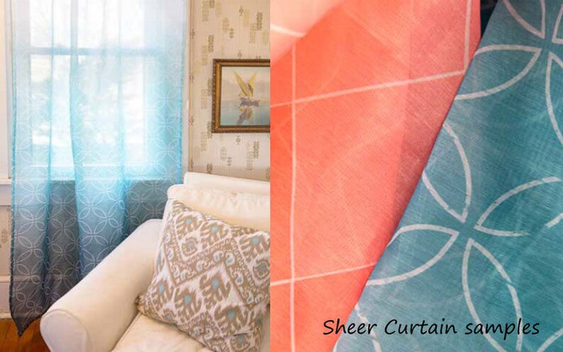 Lacrosse Window Curtain-Sports Decor-Lacrosse Bedroom-Sheer Curtain-Privacy Curtain-Single Panel Curtain-Girls Lacrosse-Personalized Curtain