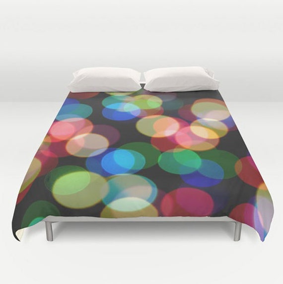 Rainbow Duvet Cover Colorful Duvet Cover Twin Full Queen King Etsy