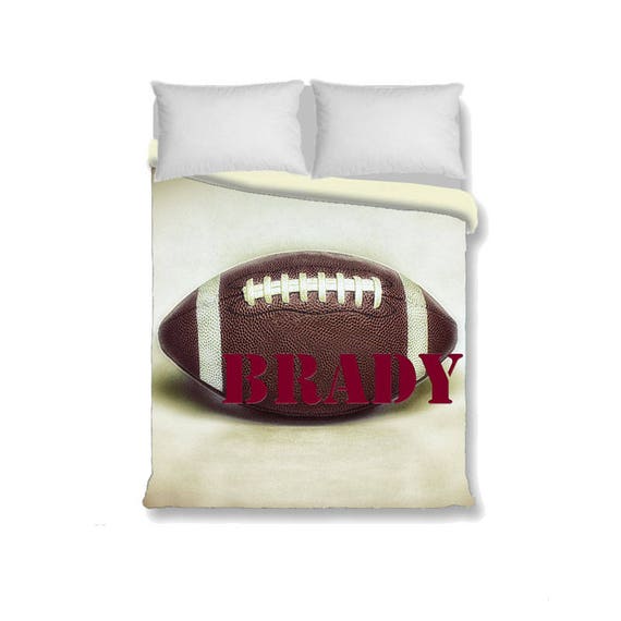 Personalized Duvet Cover Football Duvet Cover Sports Duvet Etsy