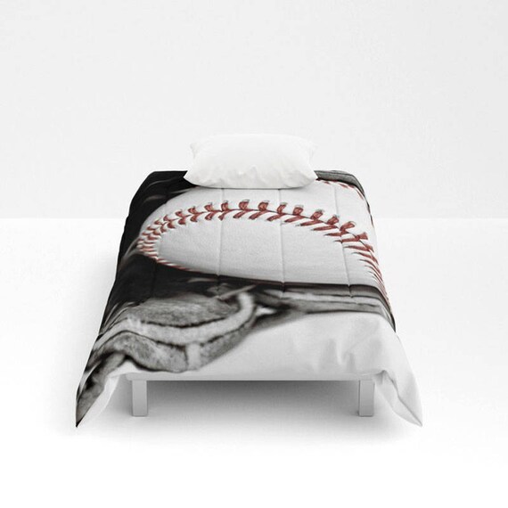 Baseball Comforter Baseball Bedding Bed Comforter Baseball Etsy