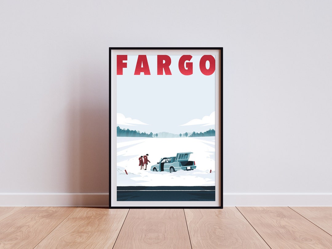 Fargo Poster, Season Opening, Fargo TV Show Print, Home Art, TV