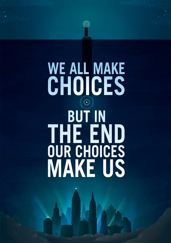 Bioshock Andrew Ryan Quotes Bioshock Rapture Andrew Ryan Quote Poster Digital | Etsy