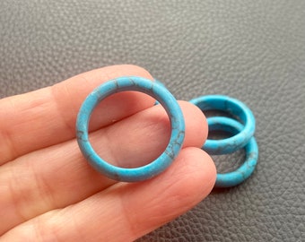 Turquoise Ring. Jewelry Supplies. Craft Supplies.