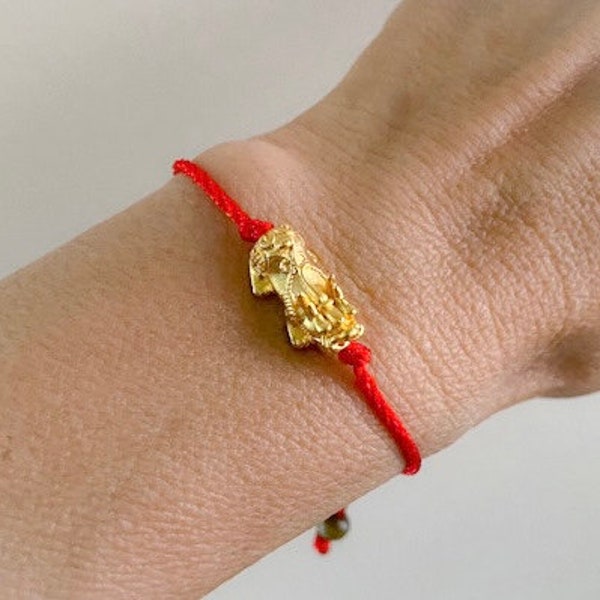 Gold Pixiu Bracelet. Prosperity Bracelet. Men’s Bracelet. Women’s Bracelet. Adjustable. Stackable. Good Luck. Evil Eye. Love Token.