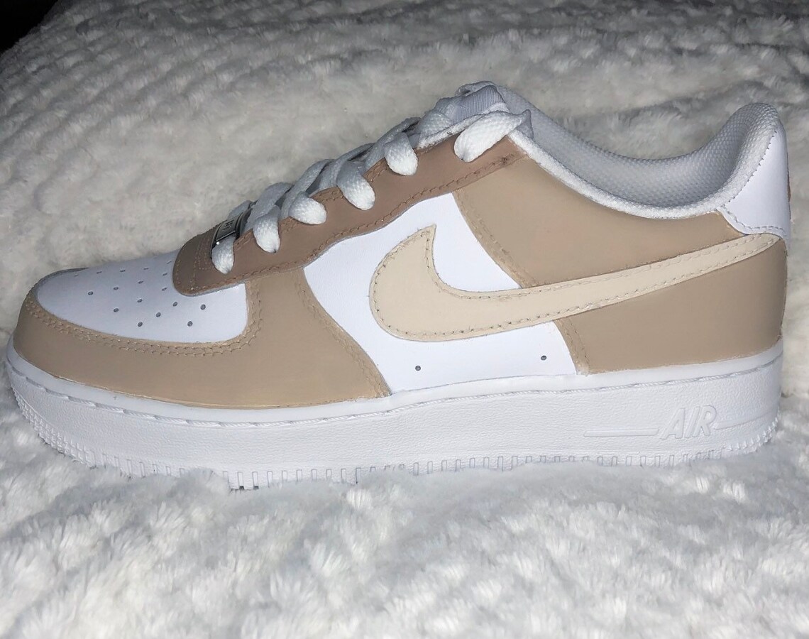 NEUTRAL Air Force 1 customs | Etsy