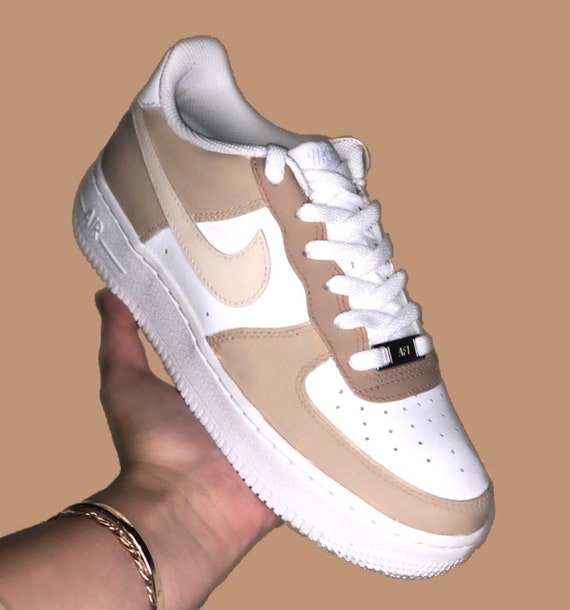 NEUTRAL Air Force 1 customs | Etsy
