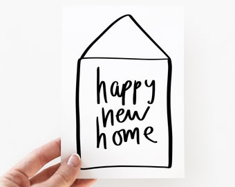 Happy New Home Moving Day Card
