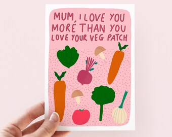 Gardening Card For Mum