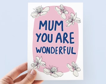 Wonderful Mum Mother's Day Card