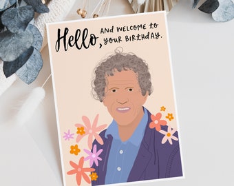 Monty Don Birthday Card For Mum