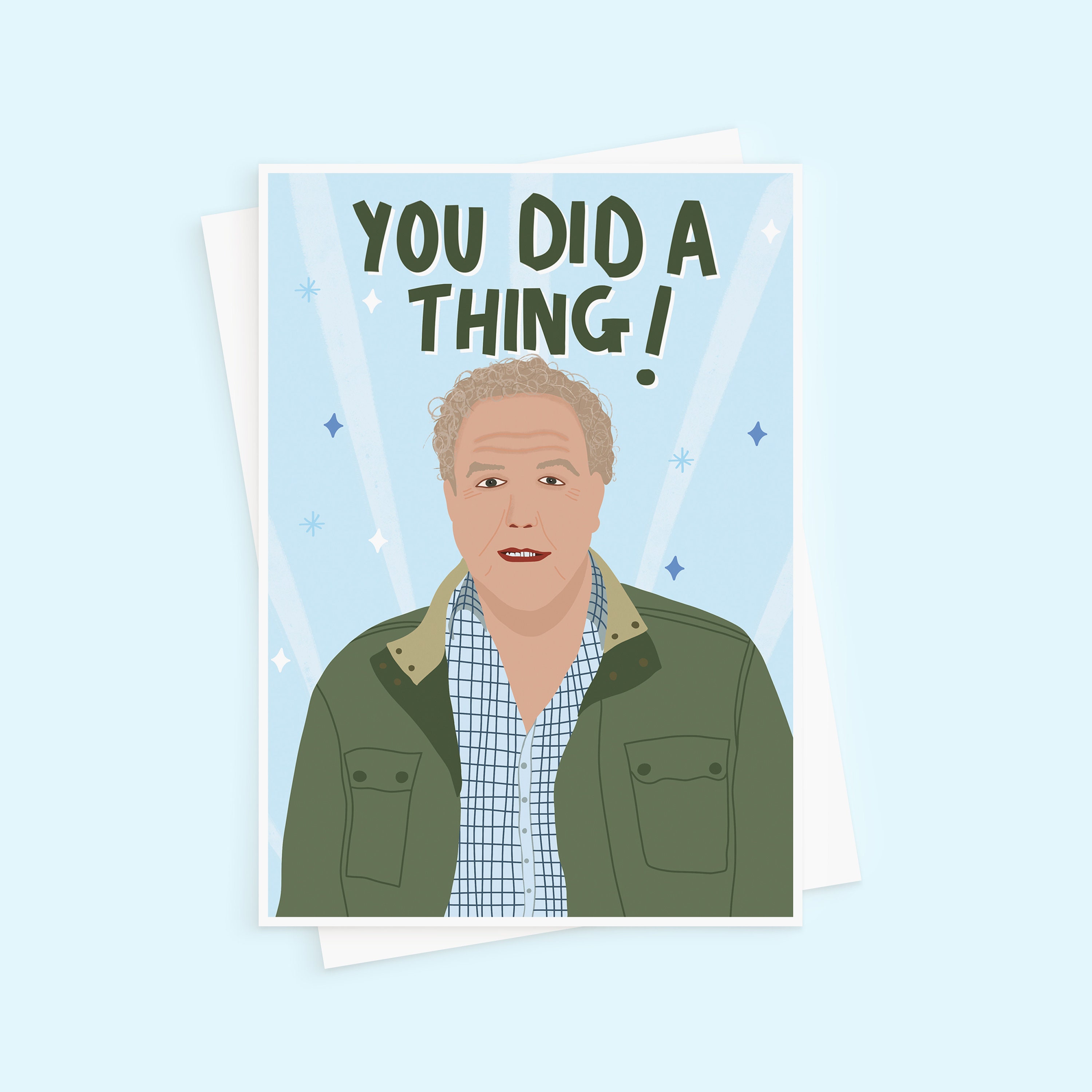 You Did A Thing Congratulations Card, Clarkson's Farm - Etsy
