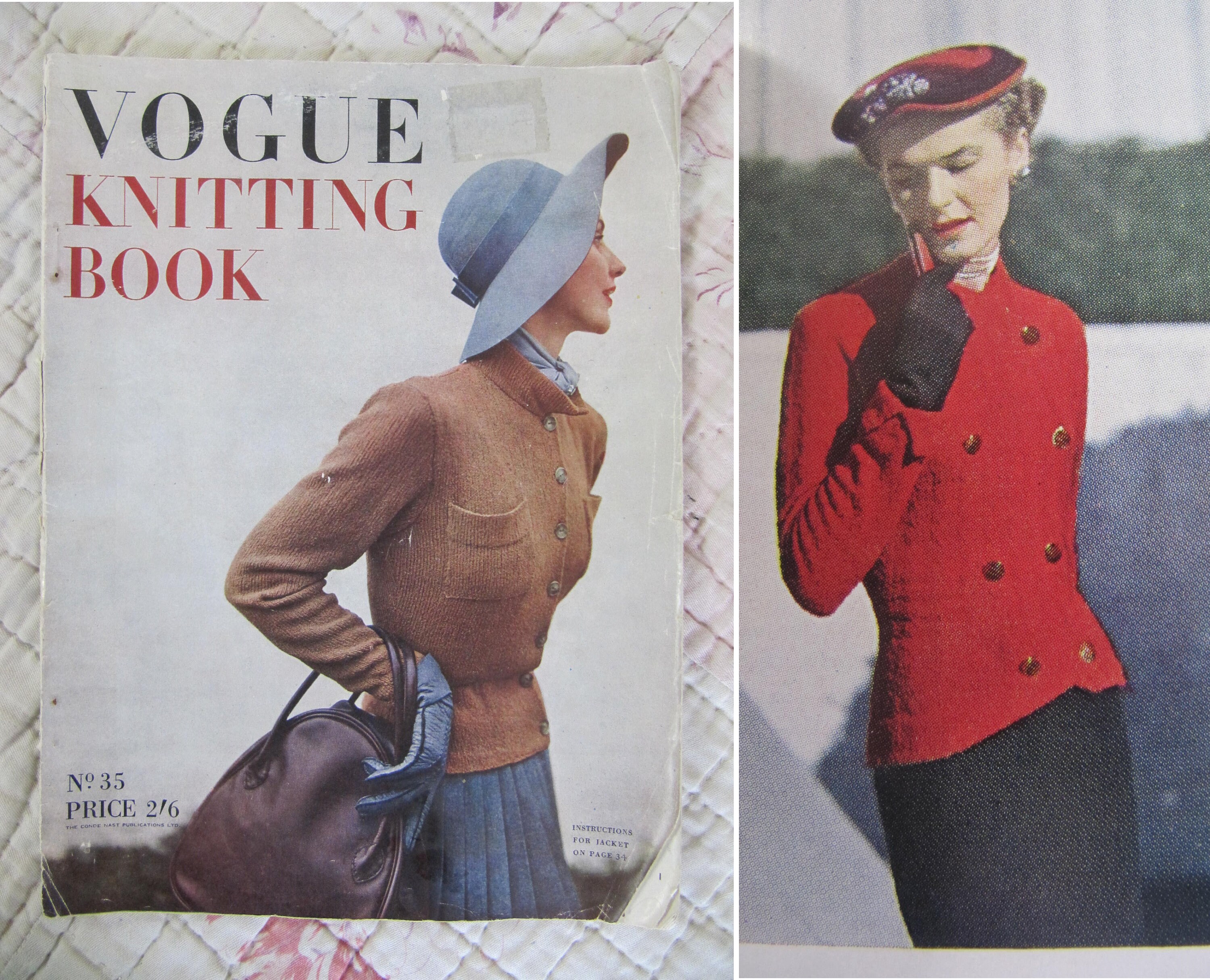 Vogue, Other, Vintage Vogue Knitting Book Springsummer 959 Rare