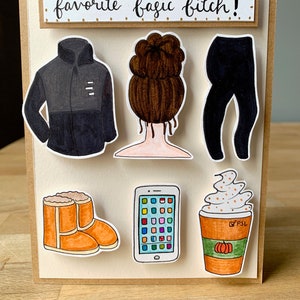 Basic Bitch Happy Birthday Card
