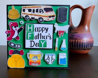 Father's Day Breaking Bad Card, Breaking Bad TV Show Card