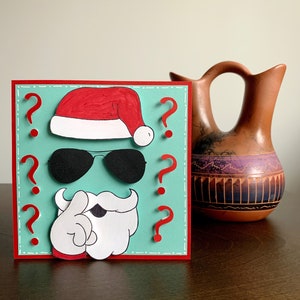 Cartão secreto do Papai Noel