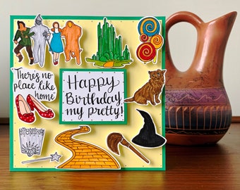 Wizard of Oz Card | Etsy