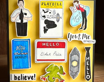 The Book of Mormon The Musical Birthday Card