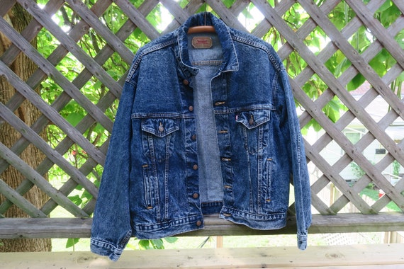 LEVIS DENIM JACKET vintage acid wash