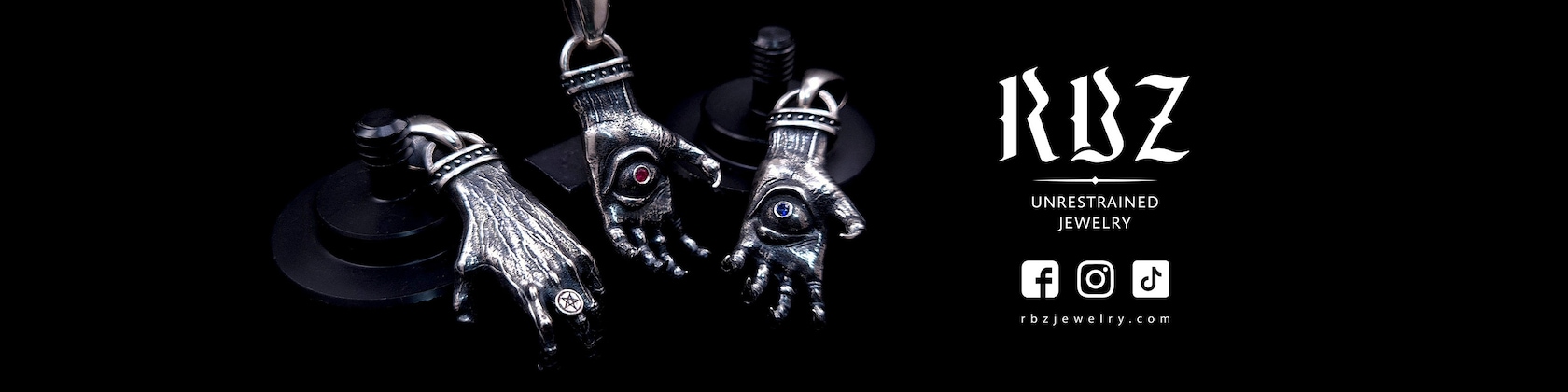 【DEPT BornFromRock】MidnightNecklace Born From Rock | Forget-Me-Not Necklace – Moxie TLV