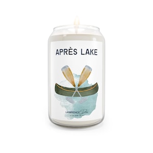 Après Lake |Cozy Lakeside Scented Candle |  Home Decor, Gift for Outdoors Enthusiasts, Camping, Housewarming, Relaxation