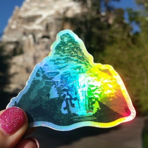Matterhorn Bobsleds Holographic Sticker - Disneyland Exclusive