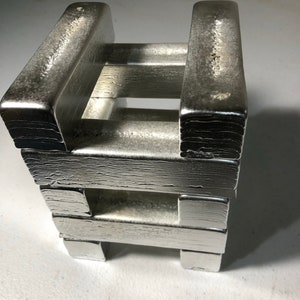 1 Pound Lead-Free Pewter Ingots image 3