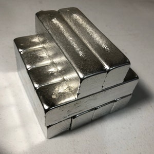 1 Pound Lead-Free Pewter Ingots image 2