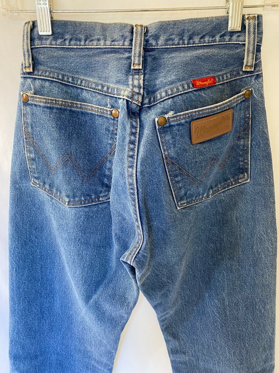 Vintage 90s Wrangler Red Tag High Rise Straight Cut Jeans Size - Etsy