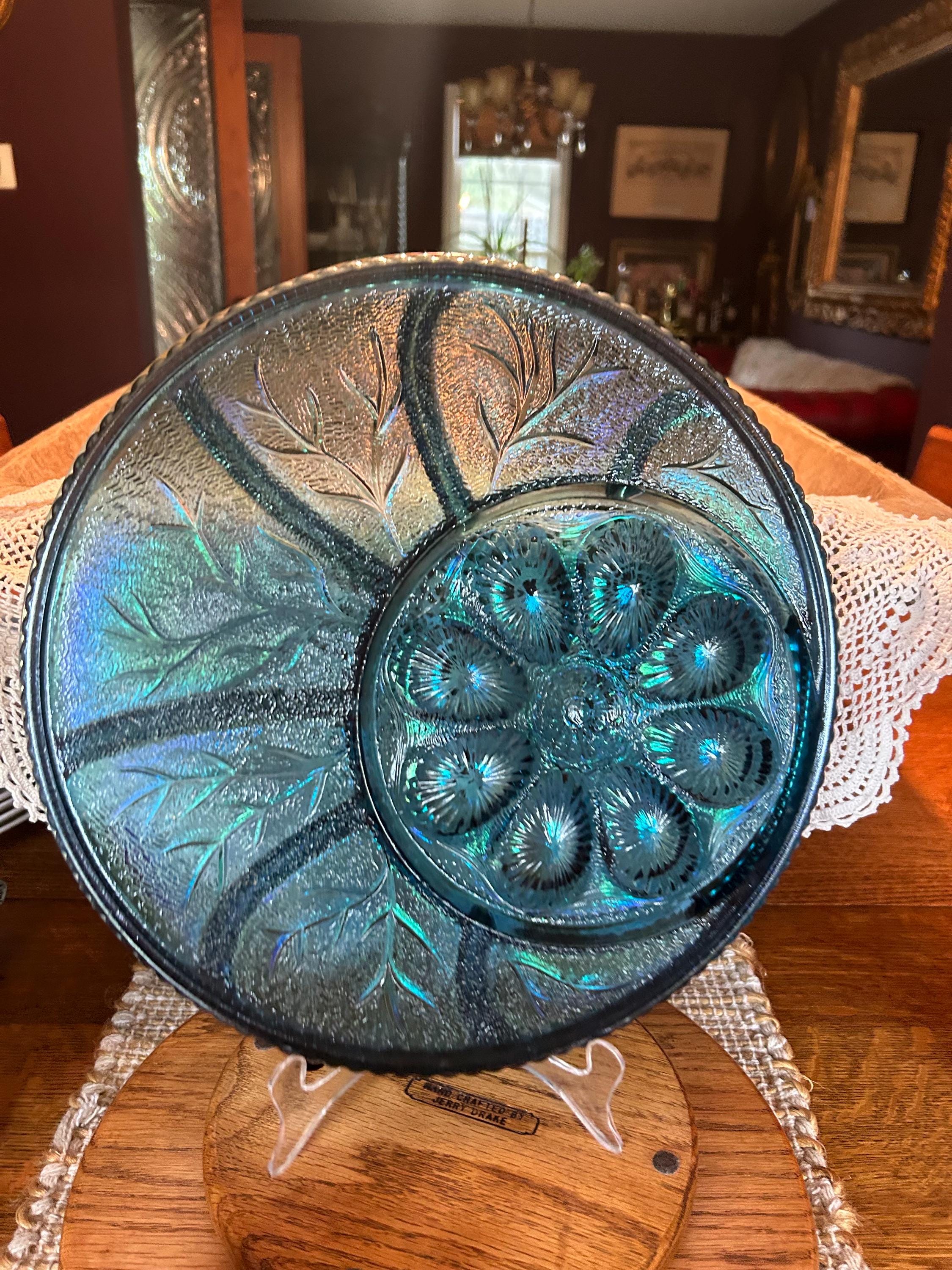 Blue Indiana Glass - Etsy