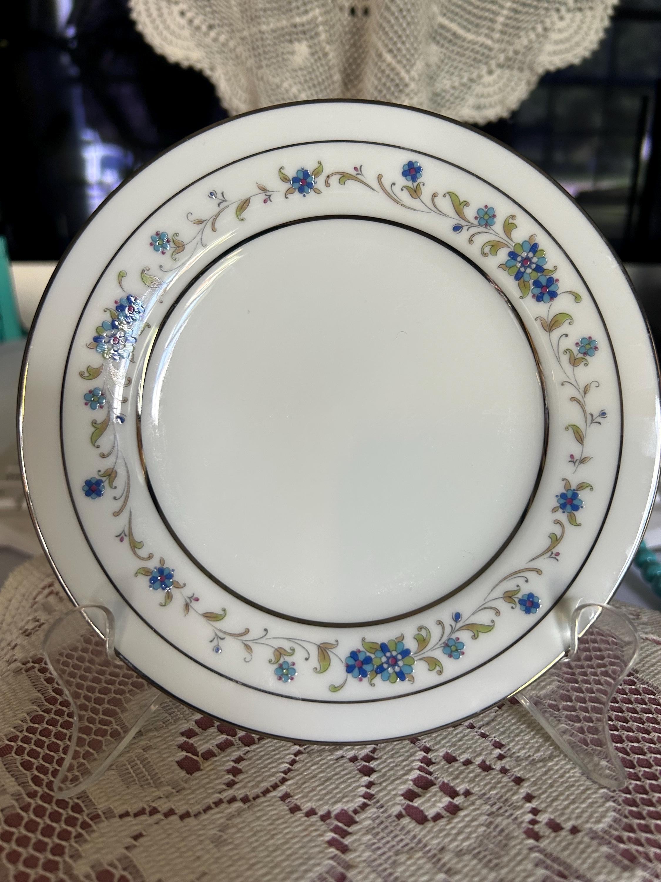 Blue Flower Noritake - Etsy