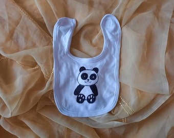 Cotton Panda Baby Bib