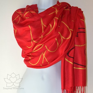 Custom Luther Rose ein feste burg ist unser gott Lutheran script shawl, Scripture Christian bible verse scarf gifts for her prayer shawl