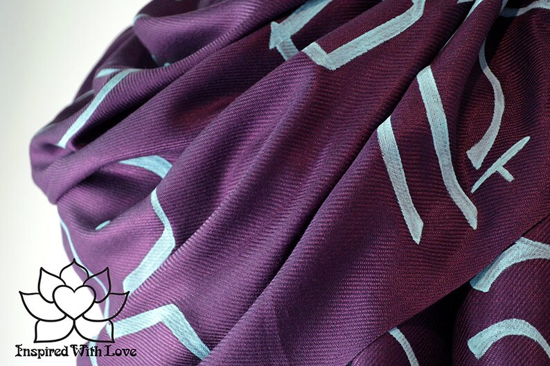 Custom Tallit Shawl Bible Scripture Verse Prayer Scarf Etsy