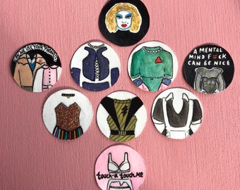 Rocky Horror Picture Show Pin Badge Collection