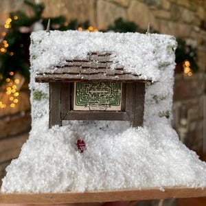 Panneau Overlook Maze Miniature diorama fait main