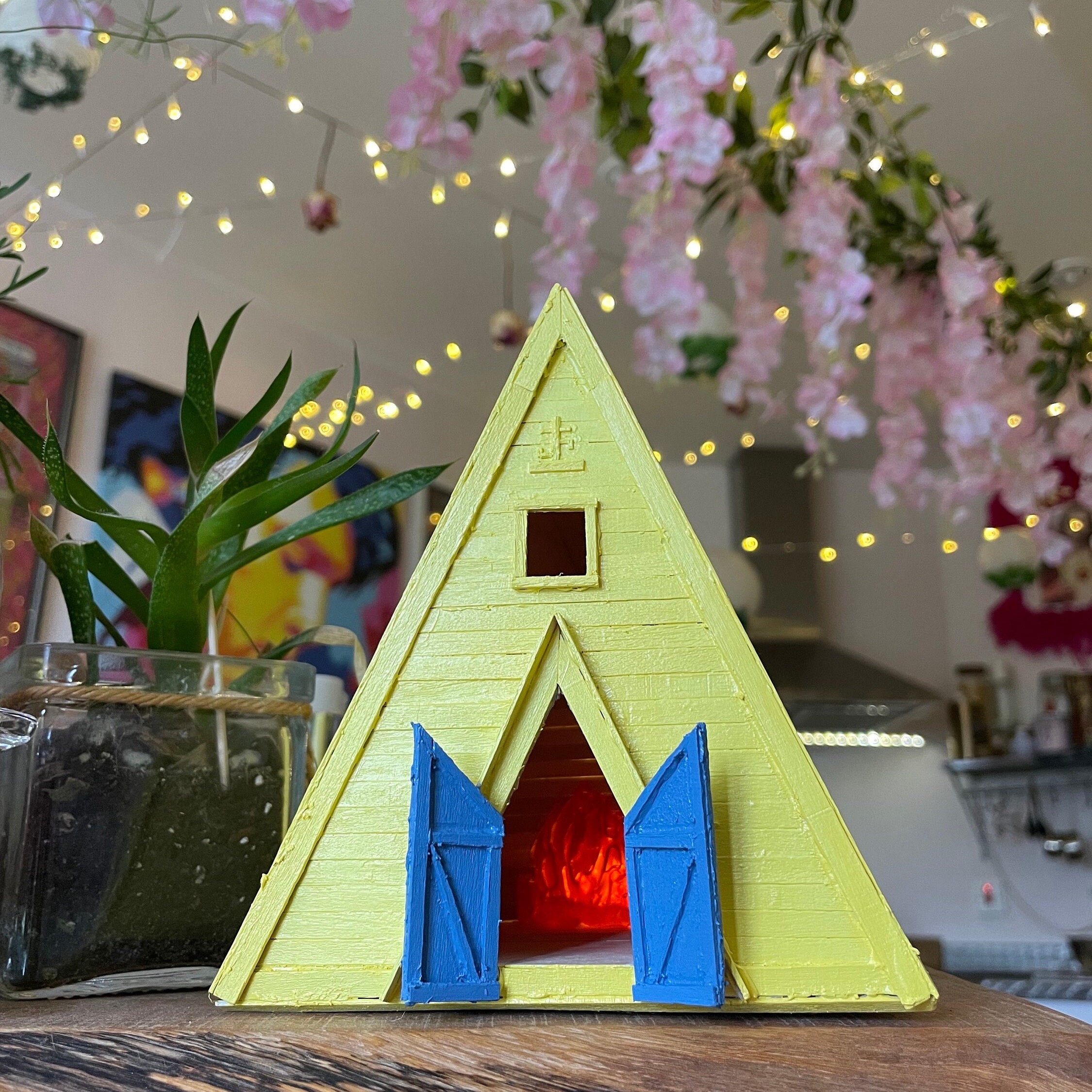 Midsommar Harga Temple Cabin Diorama / Handmade Horror Miniature