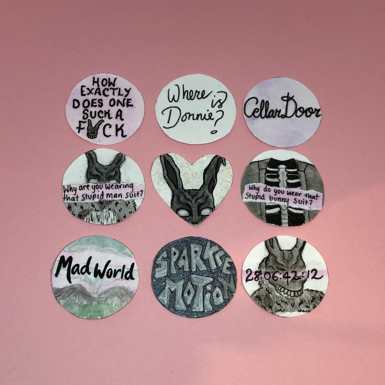 Donnie Darko Pin Badge Collection Etsy