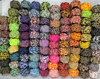 Colors #73 thru #112 Scout Turk’s Head Woggle Paracord Neckerchief Slide Scout Handmade