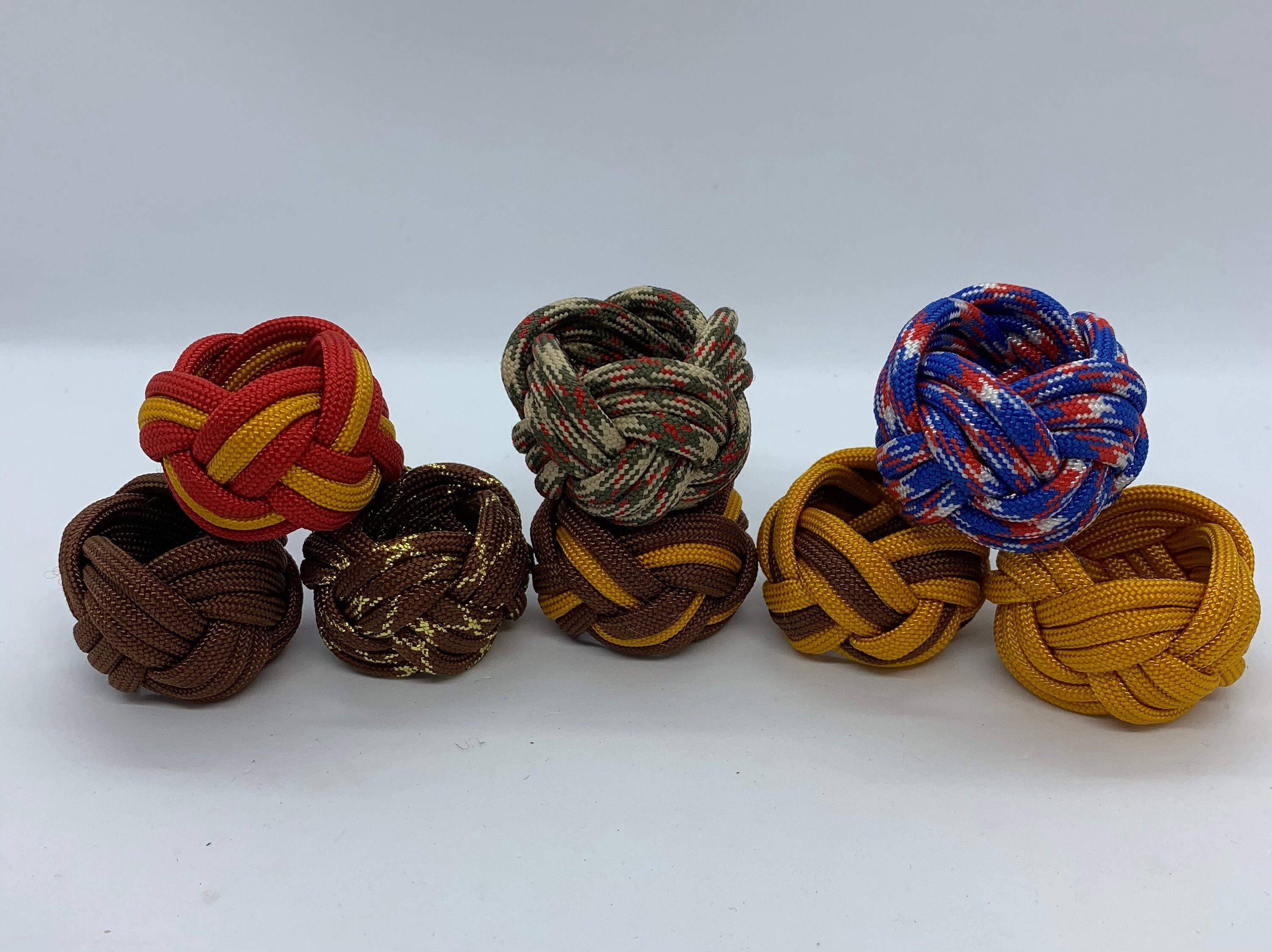 Turks Head Woggle Paracord Neckerchief Slides Scout Rank Etsy